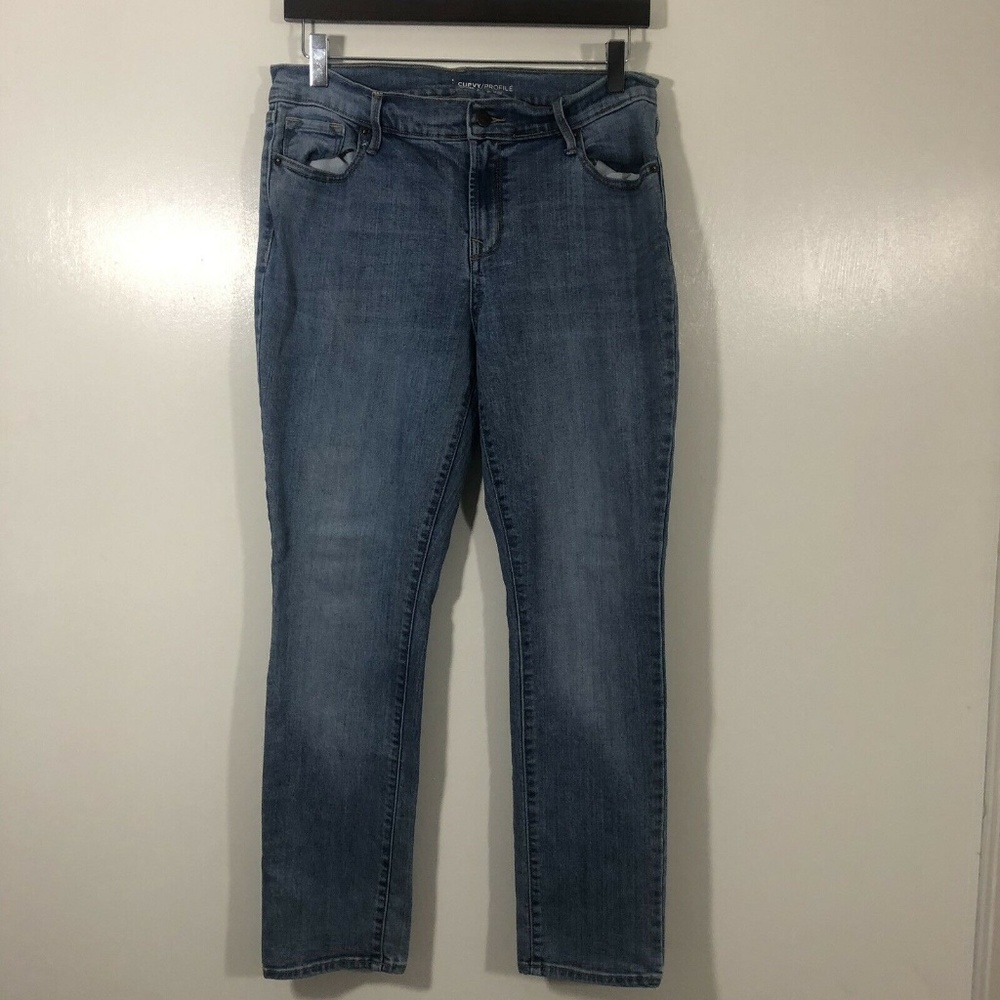 Old Navy Curvy Jeans Womens 10 Short Mid Rise